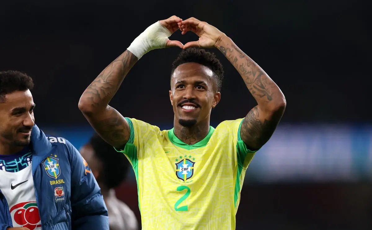 Militão impressiona Ancelotti: "Pode jogar em todas as posições", diz técnico após Brasil x Senegal