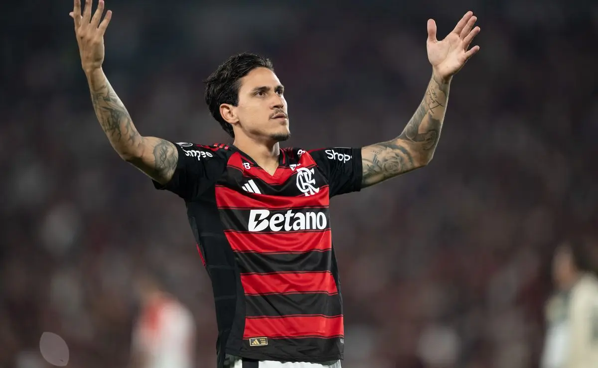 Pedro fora do confronto contra o Palmeiras; pode retornar contra o Cruz-Azul em caso de título rubro-negro na Libertadores