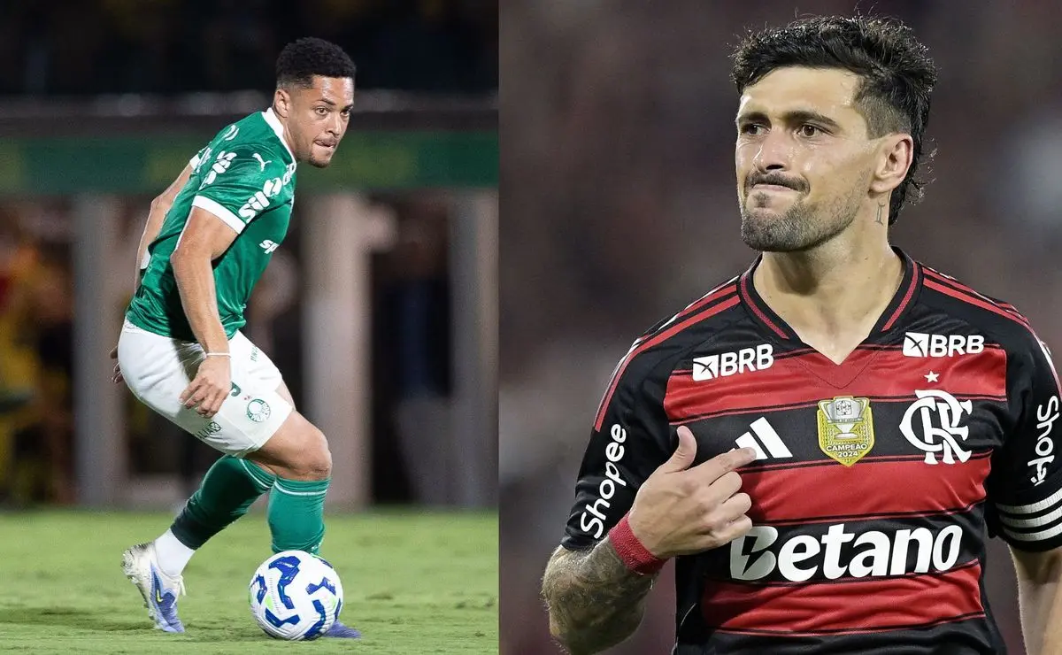 Roque e Arrascaeta: Protagonismo numérico na final Palmeiras x Flamengo