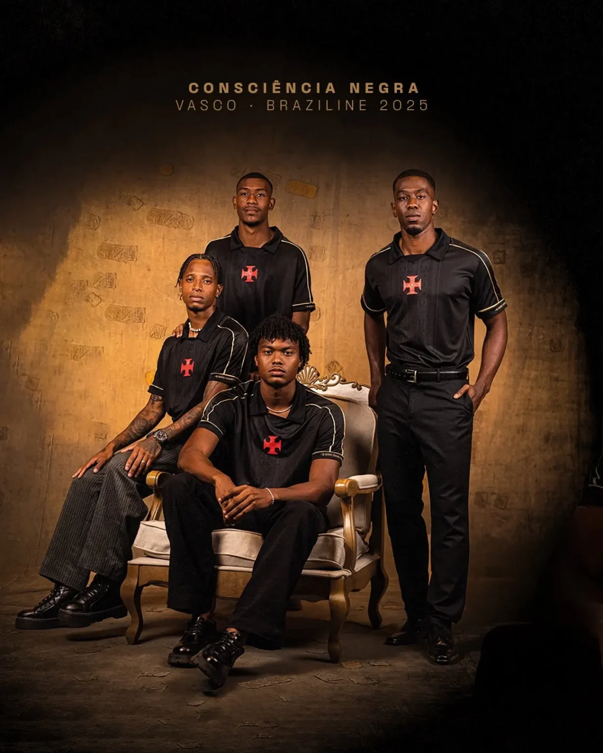 Vasco apresenta camisa "Negritude" em celebração ao Novembro Negro; confira imagens