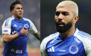 Artilheiros do Cruzeiro em 2025: Kaio Jorge e Gabigol no topo da lista