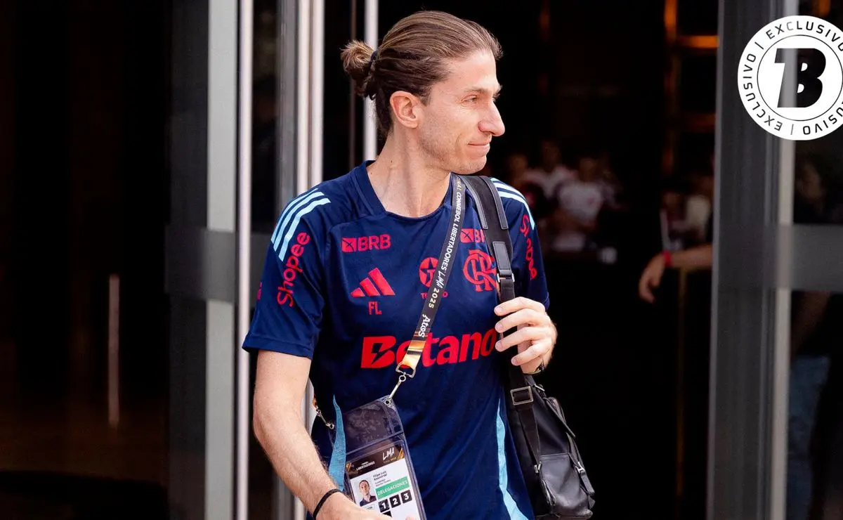 Filipe Luís recebe sondagens da Europa, mas prioriza a permanência no Flamengo