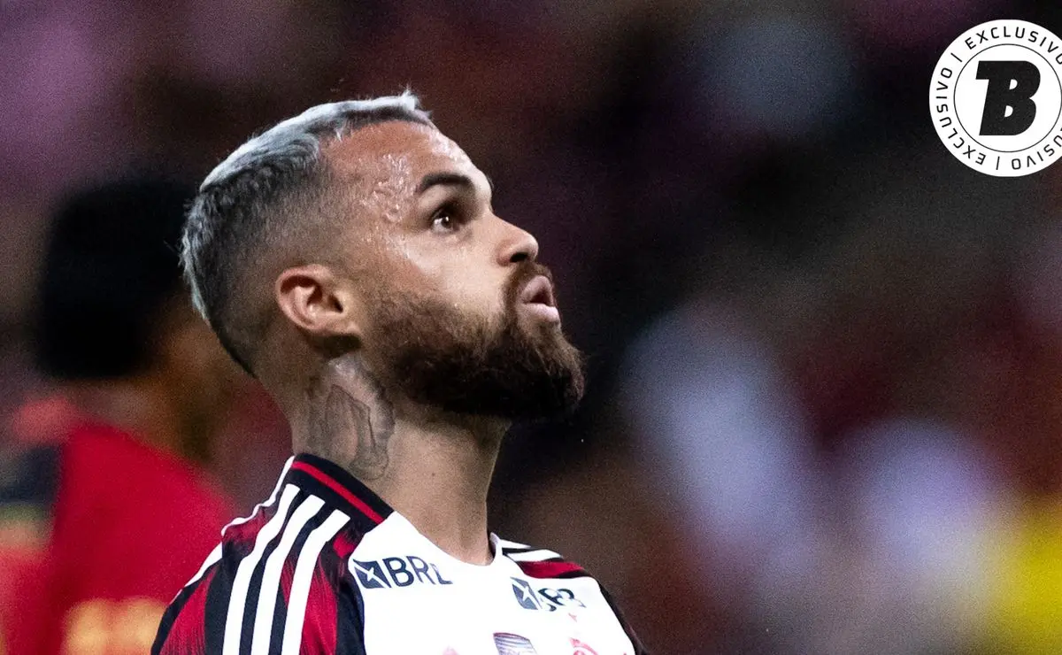 Flamengo aprova a saída de Michael em troca no mercado, a pedido de Filipe Luís