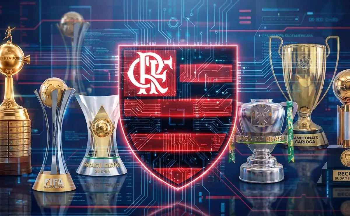 Inteligência Artificial projeta grande temporada para o Flamengo em 2026 e anima torcida: “Vai conquistar a…”