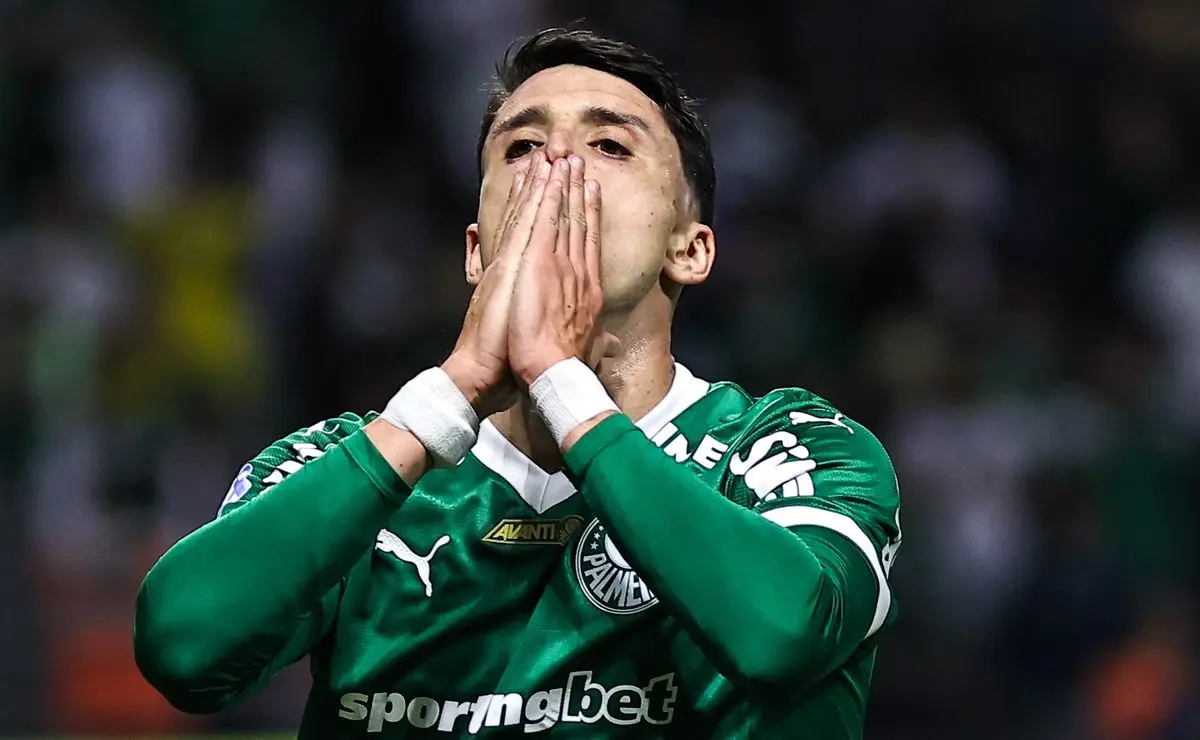 Piquerez em 2025: pior temporada pelo Palmeiras em participação de gols
