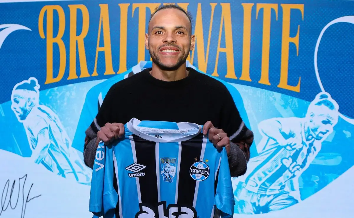 Relação entre Grêmio e Braithwaite esfria após revelação de dívida de R$ 5 milhões