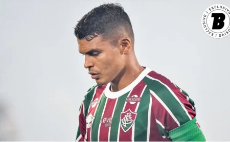 Thiago Silva: Queda de 20% na produção ofensiva em sua última temporada pelo Fluminense