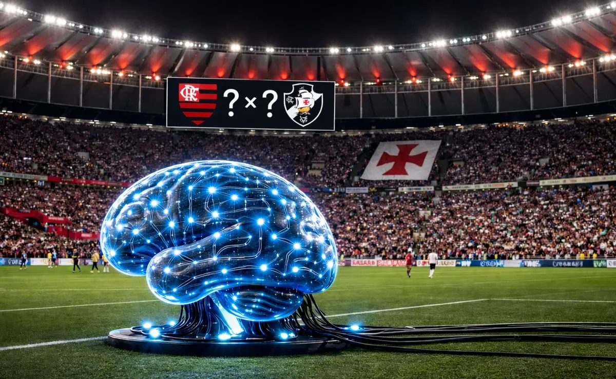 Flamengo x Vasco: IA prevê revés para o Rubro-Negro no clássico