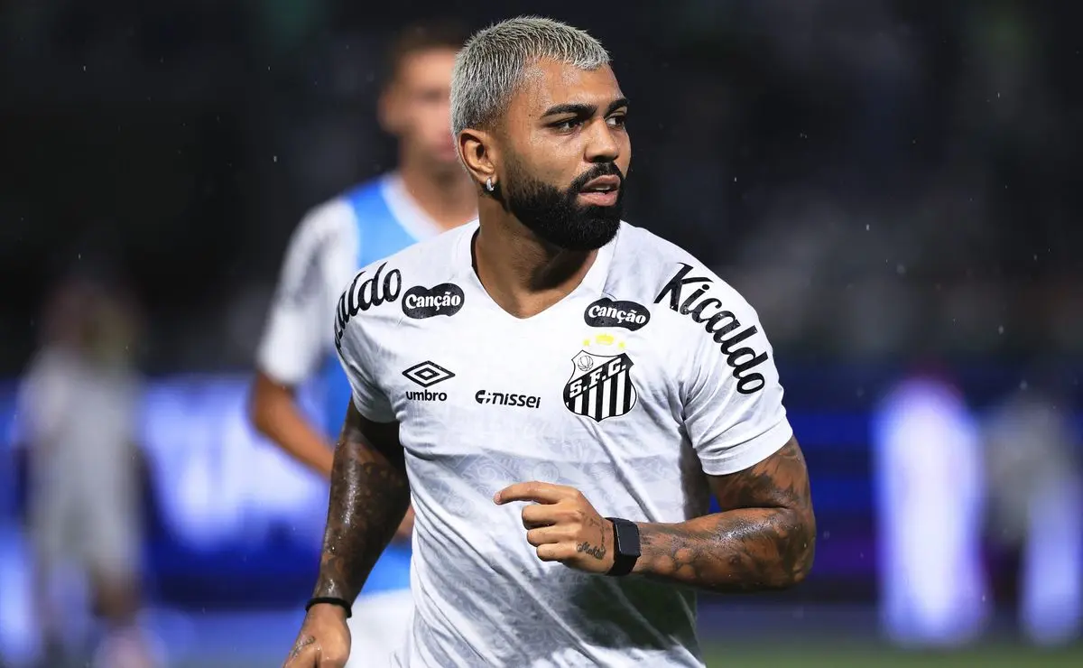 Gabigol confirmado como titular do Santos no clássico contra o Corinthians; veja a escalação completa