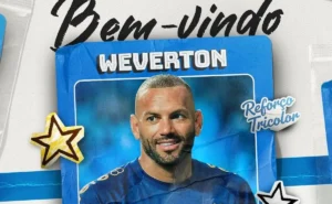 Grêmio oficializa a contratação do goleiro Weverton, ex-Palmeiras