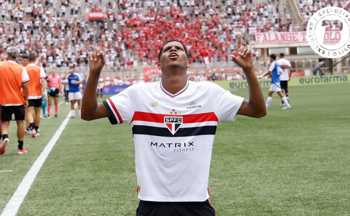 Isac desperta interesse na Europa, mas São Paulo mantém posição e impede saída após vice-campeonato na Copinha