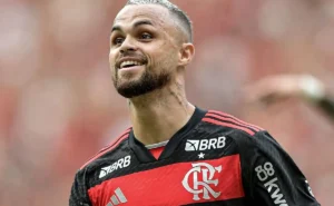 Michael, no Santos, tem promessa de agente para tentar resolver impasse com o Flamengo, informa Vagner Frederico