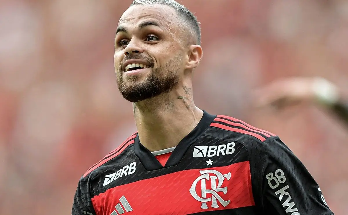 Michael, no Santos, tem promessa de agente para tentar resolver impasse com o Flamengo, informa Vagner Frederico