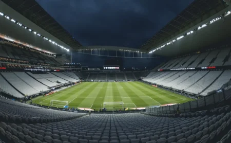 Neo Química Arena: Gramado em condições para a estreia do Corinthians no Paulistão