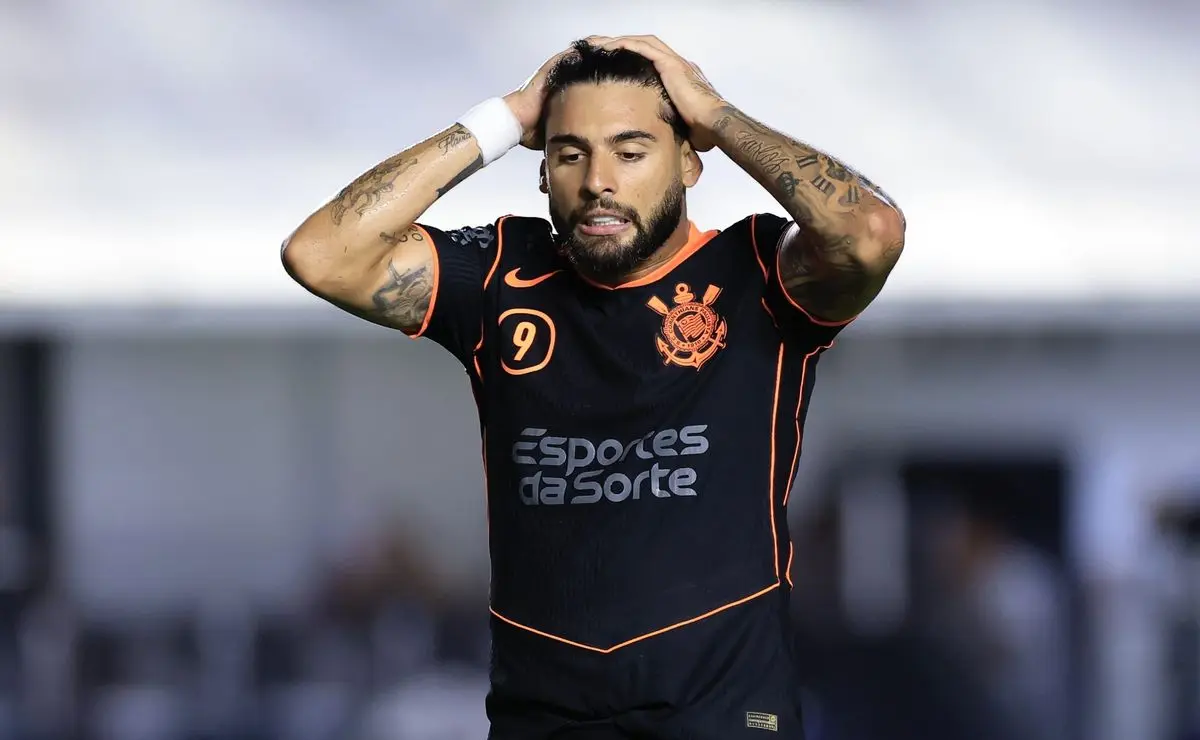 Yuri Alberto desperdiça mais um pênalti pelo Corinthians e apresenta baixo aproveitamento nas cobranças